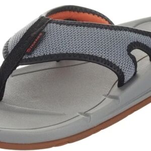 Simms Men's Challenger Flip Flop Grey Size 12 Slip-On